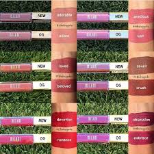 Milani Amore Matte Liquid Lipstick Original Shades Vs New Renamed Shades Skin Makeup Milani Makeup Milani Amore Matte Lip