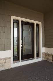 Exterior Doors A Classy Entry For A Classy Family This Is A Full Piece Of Caland Fiberglass Exterior Doors Glass Front Entry Doors Full Glass Exterior Door