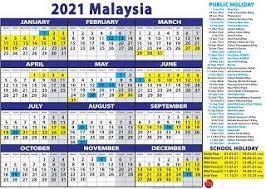 Holidays to malaysia are atol protected. Tds Calendar 2021 Malaysia Kalendar 2021 Malaysia In 2021 Calendar Printables Yearly Calendar Calendar