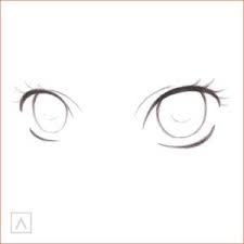 Most anime eyes tend to follow this pattern: In 5 Easy Steps Draw Anime Eyes How To Draw Anime Eyes