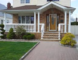 Concrete Balustrade System For Front Porch And Entrance Of Home Www Coralcast Com Porch Balusters Front Porch Steps Porch Steps