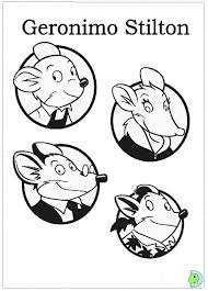 Geronimo Stilton Coloring Geronimo Stilton Geronimo Coloring Pages