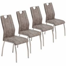 Hellbrauner stuhl mit 17 stuhl braun kunstleder schon crookedgoose com. 4er Set R5188 26 Trieste 2 Hellbraun Vintage Look Esszimmerstuhl Kuchenstuhl Stuhl Esszimmerstuhle Essen Deine Tante Emma De