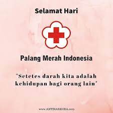 Selamat Hari Palang Merah Indonesia Indonesia Merah Orang