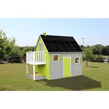 Soulet Maison Rochefort A Peindre Maisonnette En Bois Cabane Enfant Cabane