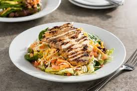 grilled chicken salad grill bar menu chilis