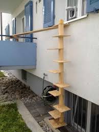 Katzenleiter Katzentreppe Katzenwendeltreppe Katzen Treppe Katzenleiter Katzen Leiter