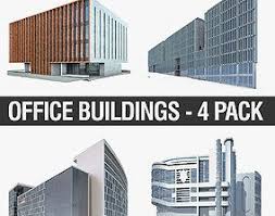 Exterior 3d Models Cgtrader In 2020 Office Building Building Architecture Exterior