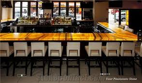 At stone medics, we know what it takes to make your onyx surfaces look sensational. Yellow Translucent Onyx Bar Top Yellow Onyx Bar Tops From United States Stonecontact Com