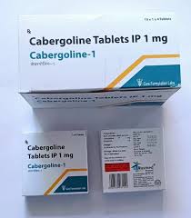 Cabergoline 1 Mg Tablet for Hyperprolactinemia/Lactation Suppression (Pack  of 4) at ₹ 270/strip in Nagpur