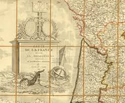 Mapa clicável com links para imagens de paisagem francesa. Mapa Da Franca Dividido Em Departaments E Subdividido Em Arrondissements Biblioteca Digital Mundial