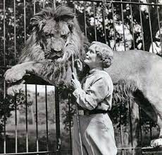Mabel Stark And Lion Old Circus Vintage Circus Creepy Vintage