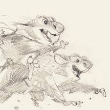 For The Wright Brothers Movie Pitch 2dbean Art Character Design Brettbean Sketch Drawing Gophers Wright Brothe Character Design Animal Drawings Art