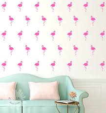 Flamingo Wall Decal 40 Flamingo Sticker Home Decor Office Decor Nursery Wall Decal In 2020 Kids Rooms Diy Girl Bedroom Decor Kid Room Decor