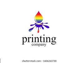 Click advanced settings tab and then. Printing Company Logo Ink Drop Splash Stock Vector Royalty Free 1606263730