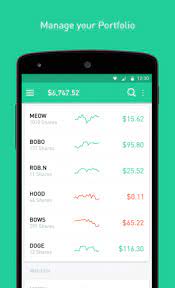 The biggest pro of the app is that trading is completely free. Robinhood Investment Trading Commission Free 4 69 2 Download Android Apk Aptoide