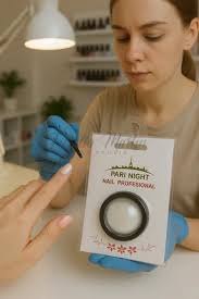 Polvo Aurora Paris Night Decoración De Uñas Esculpidas X1u