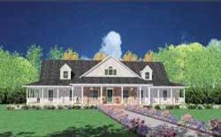 Rectangular house plans do not have to look boring, and they just might offer everything you've been dreaming of during your search for house blueprints. House Plans With Wrap Around Porch