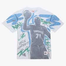 Men's Kevin Garnett White Minnesota Timberwolves AS2K Showstopper Player  T-Shirt