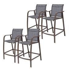 Discover over 163 of our best selection of 1 on aliexpress.com with. 4pc Outdoor Counter Height Bar Stools Black Gray Crestlive Products Target