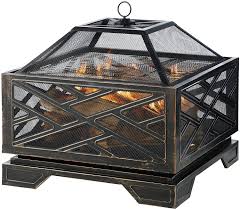 When it comes to realism, not many can come close to the sound and feel of this set of pleasant hearth electric fireplace logs. Pleasant Hearth Martin Deep Wood Burning Fire Pit