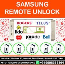 Most cell phones were built to accept an unlock code to release the lock set by the carrier. Remote Unlock Code Samsung Galaxy S2 S3 S4 S6 Rogers Telus Fido Koodo Bell Wind Ebay