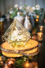 Anything But Square Geometric Wedding Ideas Terrarium Wedding Creative Wedding Centerpieces Geometric Terrarium Wedding
