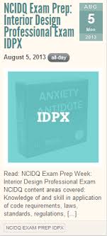 This is an obvious answer because the question relates to corridors, while answer 2 is the only one that describes exiting from a room. Ncidq Exam Deadlines Study Schedule Exam Prep Exam Study Schedule