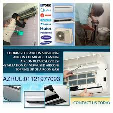 Adakah anda mencari service air cond yang bertauliah di puchong, cyberjaya dan putrajaya ? Servis Aircond Murah Klang Shahalam Services Home Services Aircon Services On Carousell
