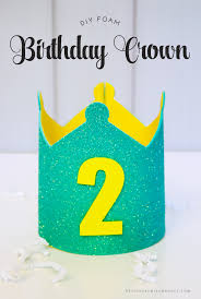 Birthday Crown For Boy Png Cute Foam Birthday Crown 1st Birthday Hats Crown For Kids Crown Template