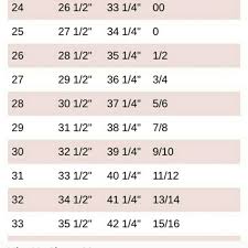 Pacsun Jean Size Chart Slubne Suknie Info