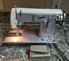 I was kind of surprised to see that his favorite sewing machine is a kenmore zigzag machine. Kenmore 158 321 Heavy Duty Vintage Sewing Machine Made In Japan Tested Working Ebay