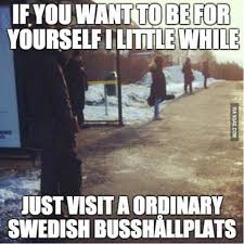 Weighing In On The Swedish Personal Space Bubble