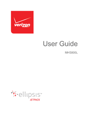 The quick reference guide that was included in the box when you purchased your product and the vzaccess manager software user guide details the installation and configuration of the mifi 2200 with the vzaccess software. Verizon Ellipsis Jetpack Mhs800l Manuals Manualslib