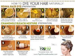 But when it comes time to make the change, contemplating the ingredient list on a bottle of hair coloring might give you pause. How To Dye Your Hair Naturally Top 10 Home Remedies