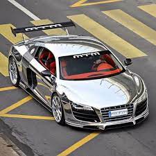 Chrome Audi R8 Audi Super Cars Audi Cars