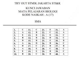 Kunci Jawaban Ujian Sekolah Berstandar Nasional 2019 Ujian Nasional