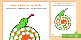 The worksheets on psychpoint are to only be used under the supervision of a licensed mental health professional. Snake Cutting Skills Worksheet Teacher Made