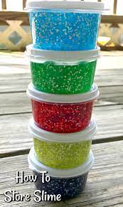 Slime Containers To Store Slime - Mom Luck