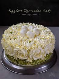 Cardamom scented creamy ricotta whipped cream slathered on a sponge cake that is. Eggless Rasmalai Cake Flavors N Colors