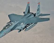 Image of Boeing F15 Eagle fighter aircraft