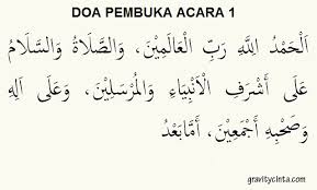 Hukum islam & syariah (10). Doa Pembuka Acara Bahasa Arab Mudah Dihafal Dan Singkat Gravity Cinta