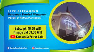 Ini 10 karunia ekaristi bagi seorang katolik. Perayaan Ekaristi Minggu Biasa Xiii 27 Juni 2021 Youtube