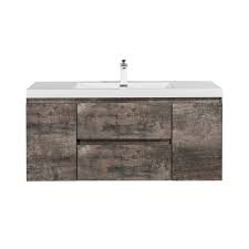 This vanity is very sturdy and well constructed. Millwood Pines Liveva 59 Wall Mounted Single Bathroom Vanity Set Wayfair