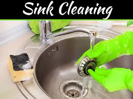 keep clean your kitchen sink