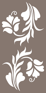 Decorative Panels Pattern Vector Free Vector Cdr Download 3axis Co In 2020 Fabric Paint Designs Stencil Designs Floral Stencil