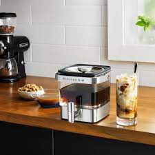 The oxo compact cold brew coffee maker is a smaller version of our oxo top pick, and it's just as easy to use. Kitchenaid Cold Brew Coffee Maker Cold Brew Coffee Maker Cold Brew Coffee Maker