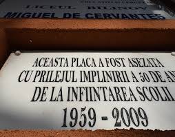 En 1569 en madrid fue. Liceul Cervantes