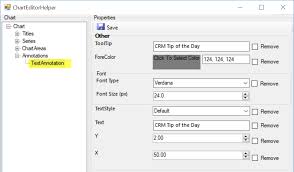 tip 1099 add annotations to charts dynamics crm tip of