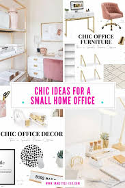 Desks can come in various sizes, small, large, long, or short. Chic Ideas For A Small Home Office